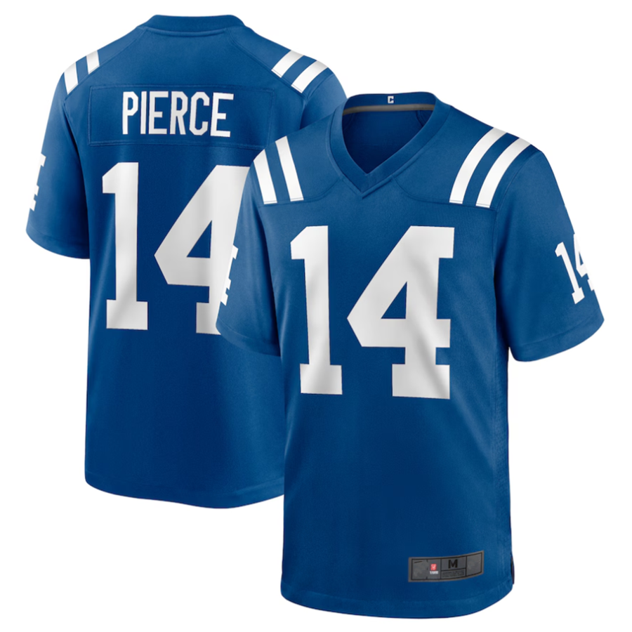 Friene #14 Alec Pierce Player IN.Colts Player Game Stitched Jerseys - Royal