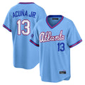 Friene A.Braves #13 Ronald Acuna Jr Player Powder Blue 2026 City Connect T-shirt Home Game Stitched Jerseys