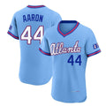 Friene A.Braves #44 Hank Aaron Player Powder Blue 2026 City Connect T-shirt Limited Elite Home Game Stitched Jerseys
