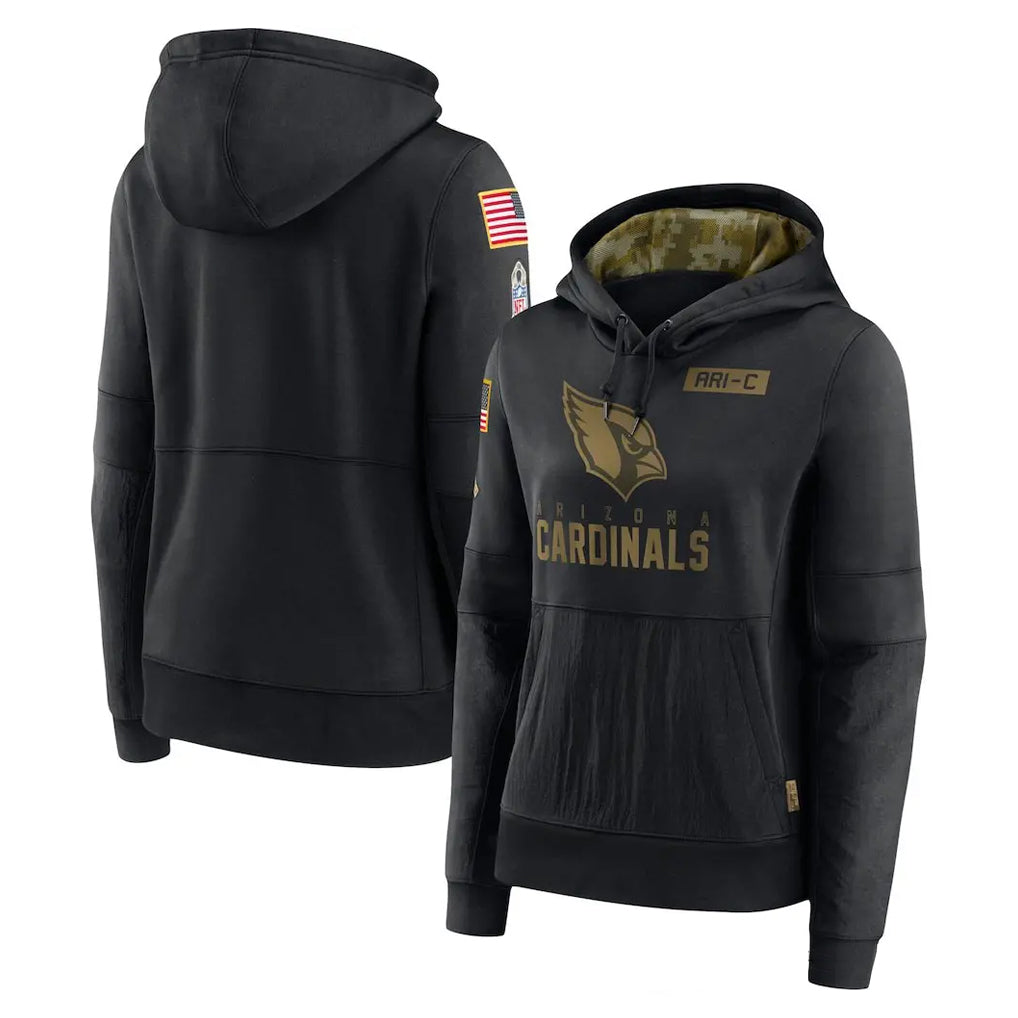 Friene A.Cardinals Black Salute to Service Limited Hoodies Blank Player Stitched Jerseys