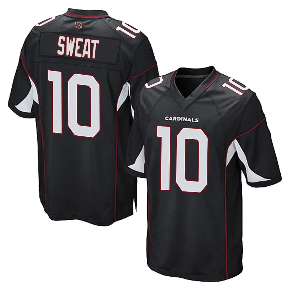 Friene A.Cardinals #10 Josh Sweat Player Black Home Game Stitched Jerseys