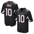 Friene A.Cardinals #10 Josh Sweat Player Black Home Game Stitched Jerseys