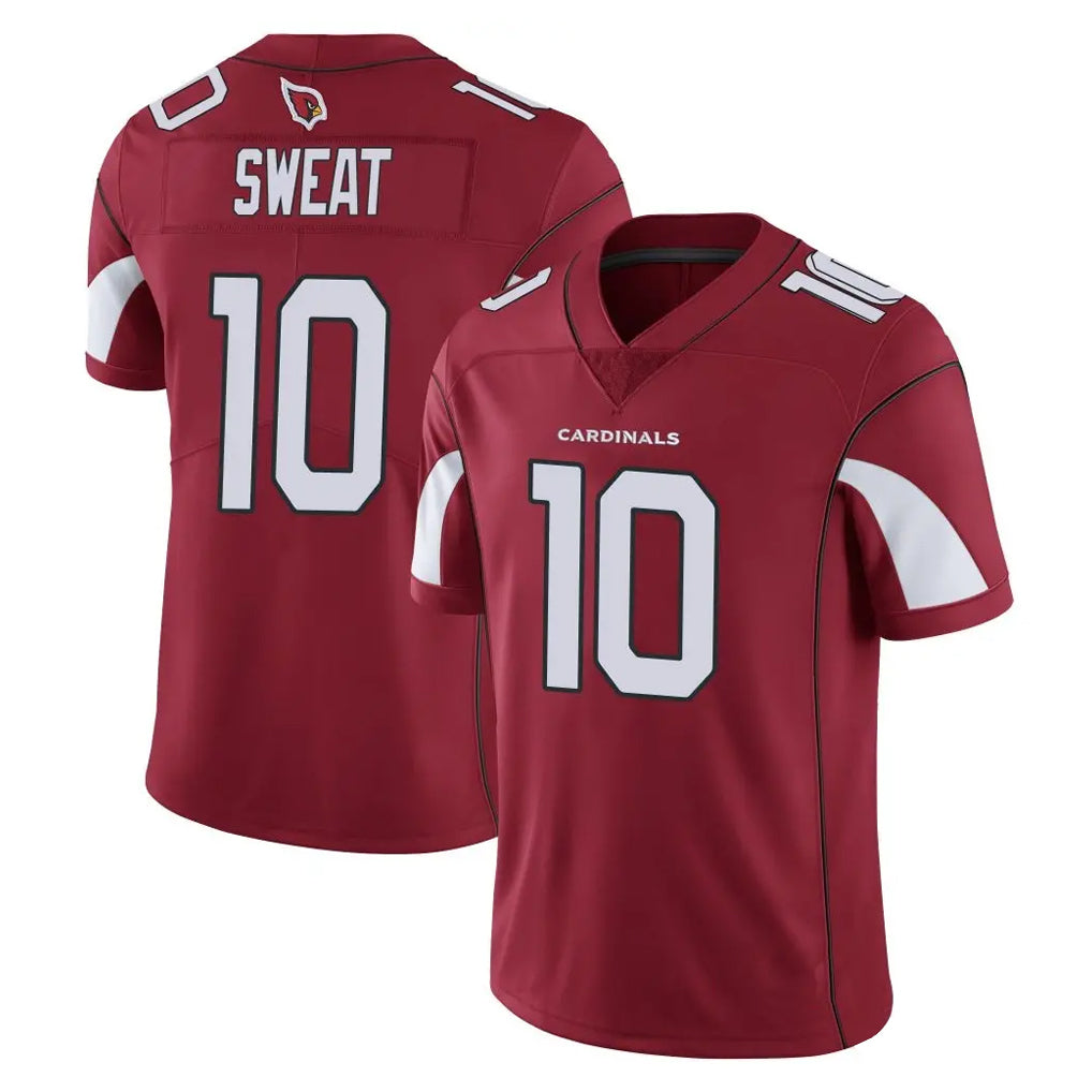 Friene A.Cardinals #10 Josh Sweat Player Cardinal Vapor Limited Home Game  Stitched Jerseys