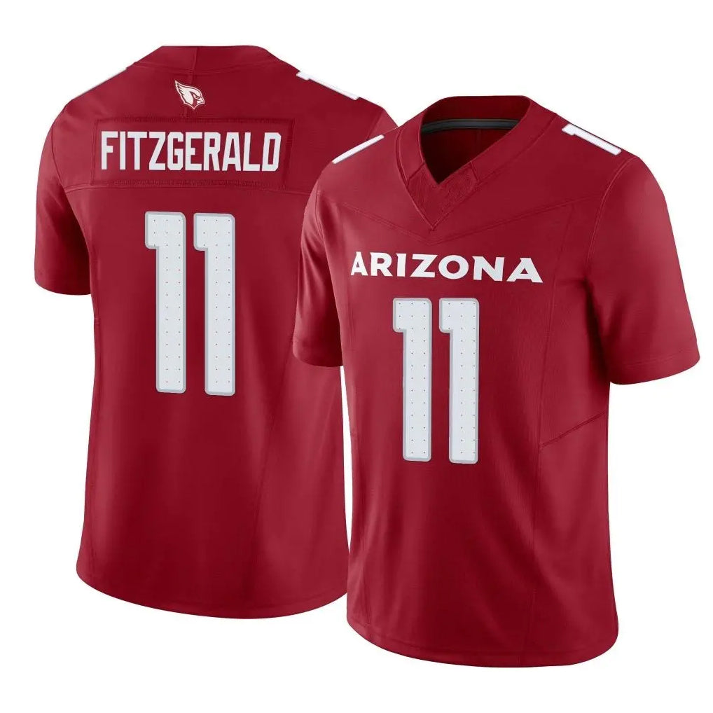 Friene A.Cardinals #11 Larry Fitzgerald Player Cardinal Vapor F.U.S.E. Limited Home Game Stitched Jerseys