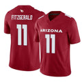 Friene A.Cardinals #11 Larry Fitzgerald Player Cardinal Vapor F.U.S.E. Limited Home Game Stitched Jerseys