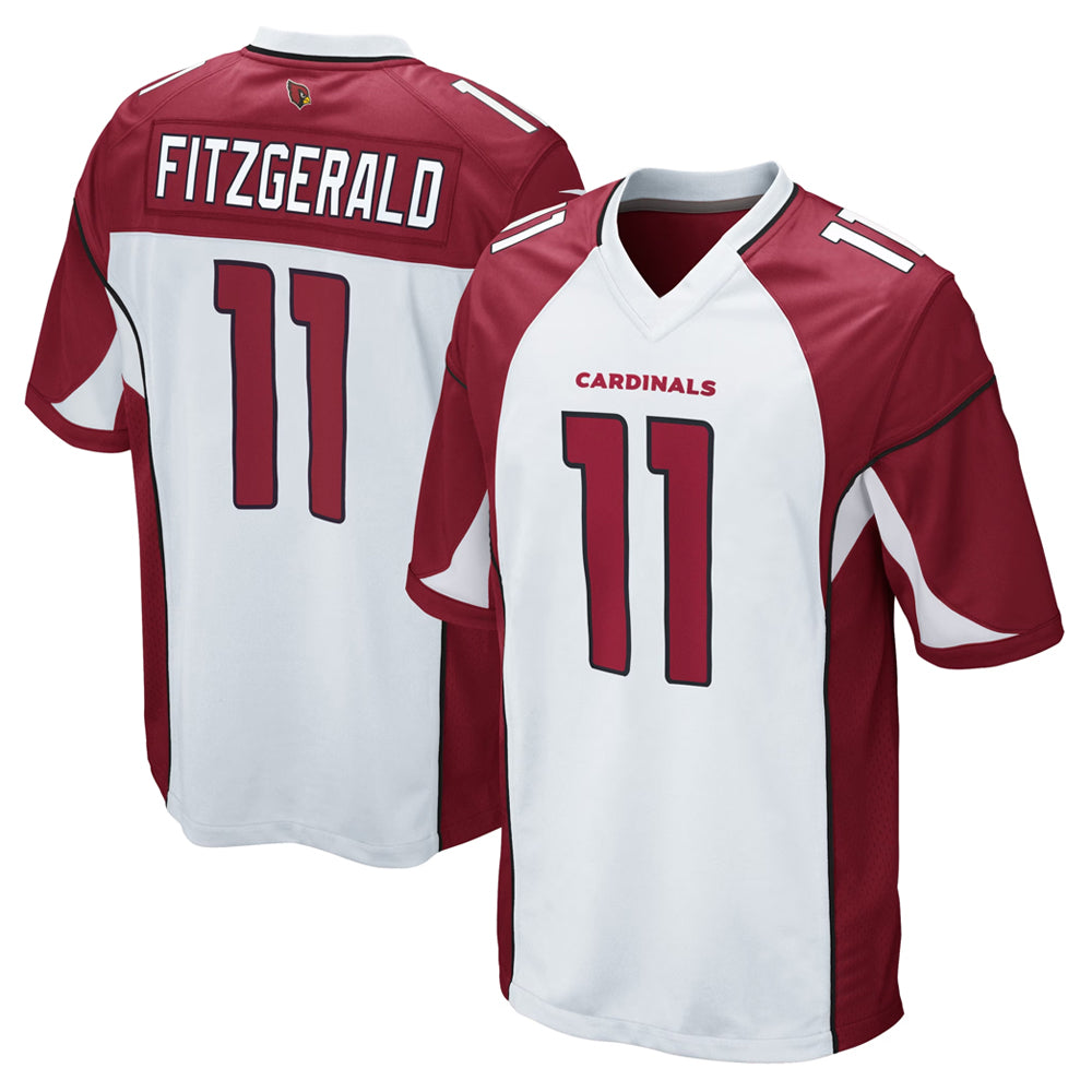 Friene A.Cardinals #11 Larry Fitzgerald Player White Game Football Jerseys