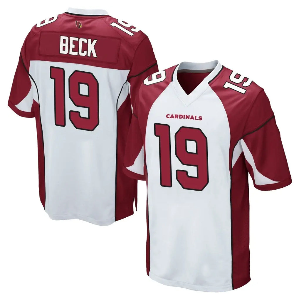 Friene A.Cardinals #19 Carson Beck Player White Cardinal Home Game Stitched Jerseys