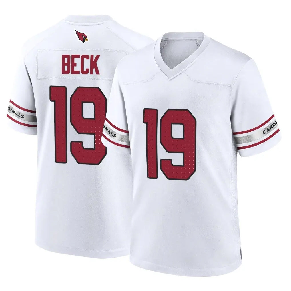 Friene A.Cardinals #19 Carson Beck Player White Home Game Stitched Jerseys