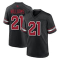 Friene A.Cardinals #21 Garrett Williams Player Black Alternate Game Stitched Jerseys