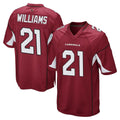 Friene A.Cardinals #21 Garrett Williams Player Cardinal Home Game Stitched Jerseys