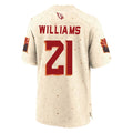 Friene A.Cardinals #21 Garrett Williams Player Cream Rivalries Collection Game Stitched Jerseys