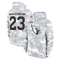 Friene A.Cardinals #23 Sean Murphy-Bunting Player Camo Salute to Service Hoodies Stitched Jerseys