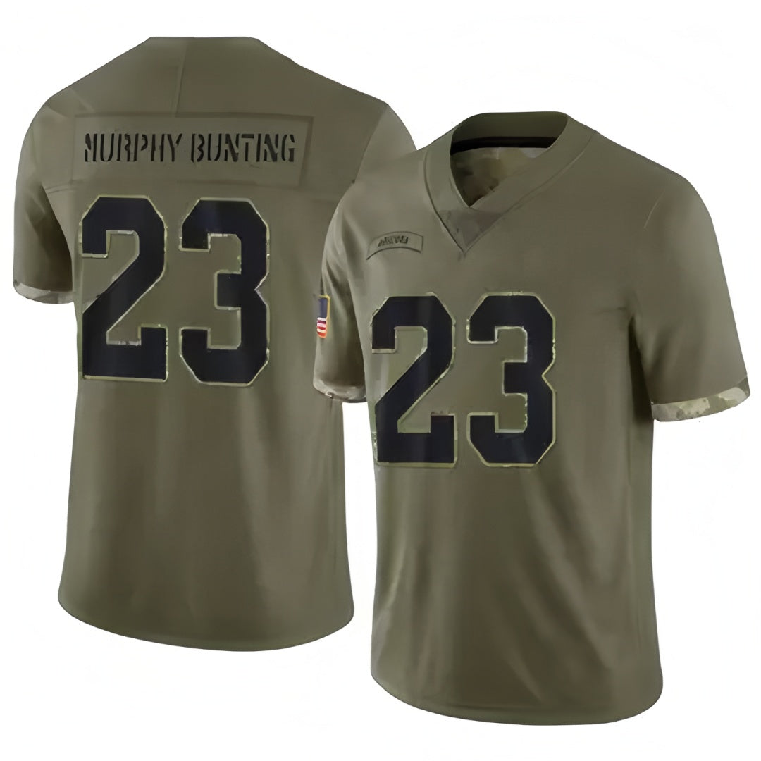 Friene A.Cardinals #23 Sean Murphy-Bunting Player Olive Salute To Service Stitched Jerseys