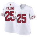 Friene A.Cardinals #25 Zaven Collins Player White Home Game Stitched Jerseys