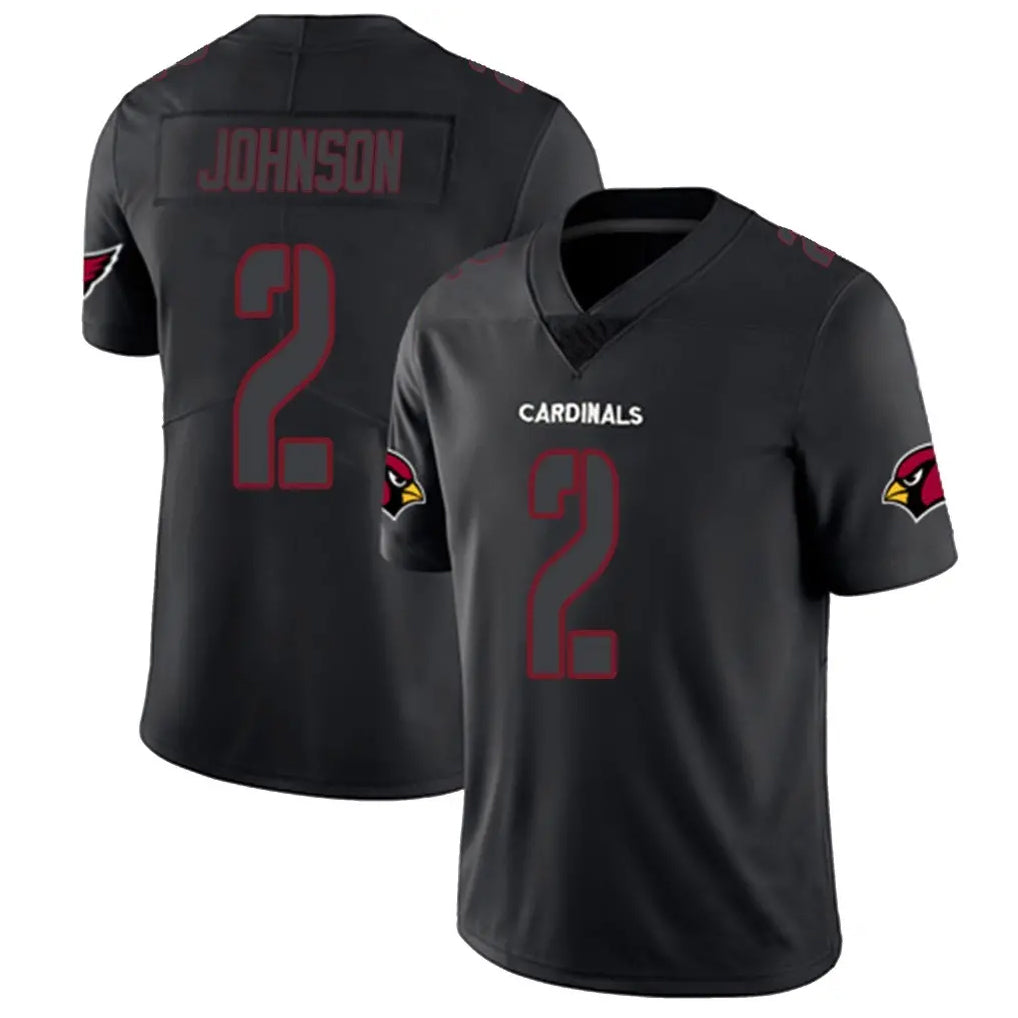 Friene A.Cardinals #2 Will Johnson Player Black Impact Limited Home Game Stitched Jerseys