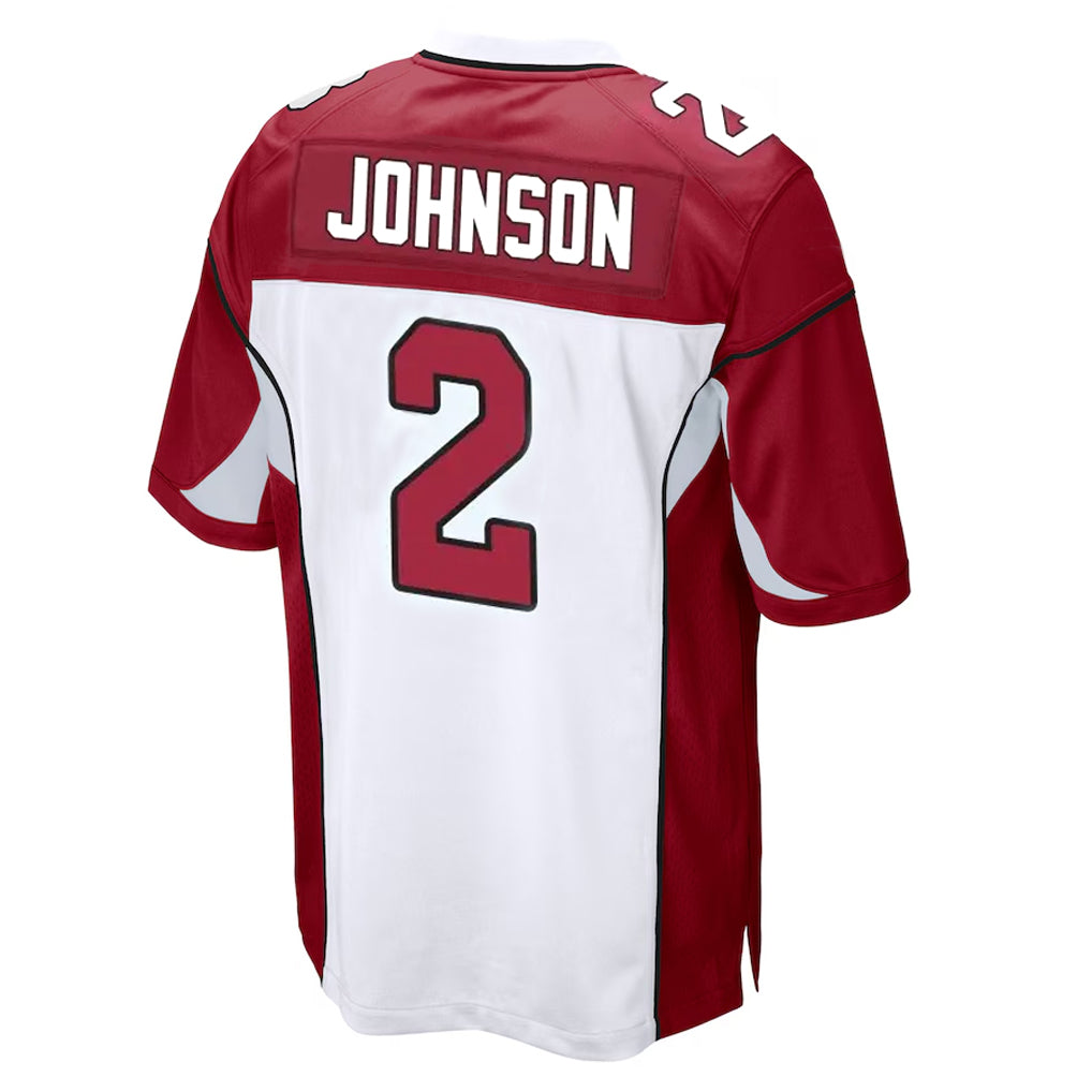 Friene A.Cardinals #2 Will Johnson Player White Cardinal Home Game Stitched Jerseys