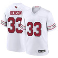 Friene A.Cardinals #33 Trey Benson Player White Game Home Stitched Jerseys