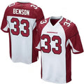 Friene A.Cardinals #33 Trey Benson Player White Home Game Stitched Jerseys
