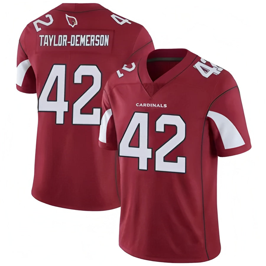 Friene A.Cardinals #42 Dadrion Taylor-Demerson Player Red Limited Stitched Jerseys