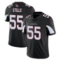 Friene A.Cardinals #55 Dante Stills Player Black Vapor Limited Home Game Stitched Jerseys