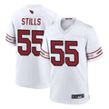 Friene A.Cardinals #55 Dante Stills Player White Home Game Stitched Jerseys