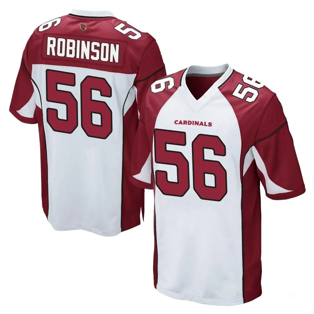 Friene A.Cardinals #56 Darius Robinson Player White Cardinal Home Game Stitched Jerseys