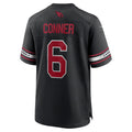 Friene A.Cardinals #6 James Conner Player Black Alternate Game Football Jerseys