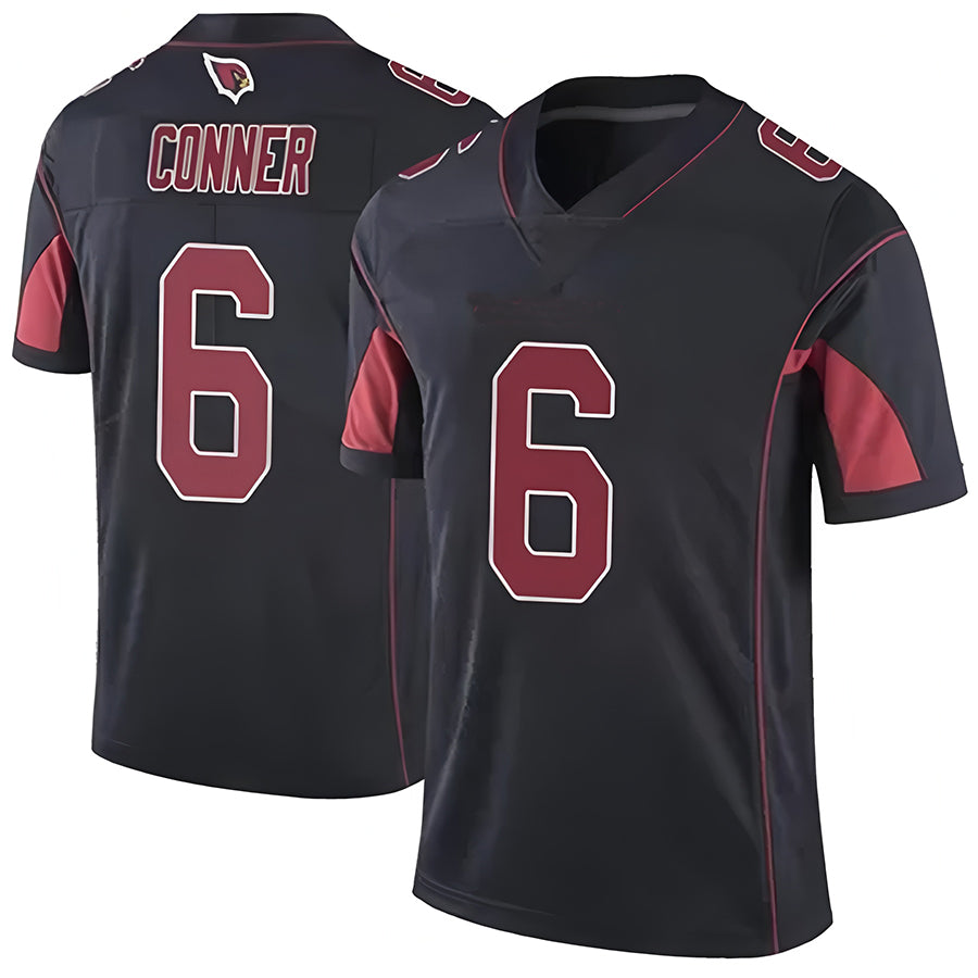 Friene A.Cardinals #6 James Conner Player Black Vapor Limited Elite Stitched Jerseys