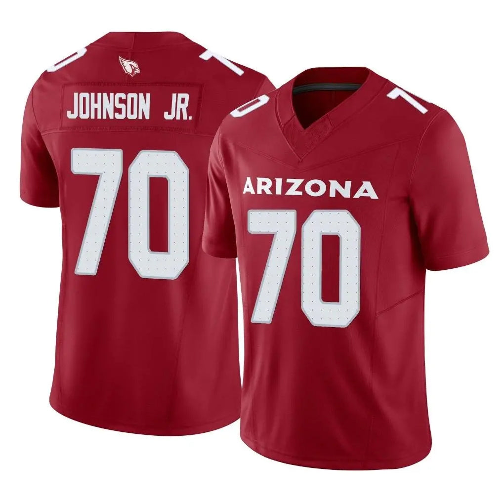 Friene A.Cardinals #70 Paris Johnson Jr. Player Cardinal Vapor F.U.S.E. Limited Home Game Stitched Jerseys