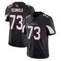 Friene A.Cardinals #73 Isaac Seumalo Player Black Vapor Limited Home Game Stitched Jerseys