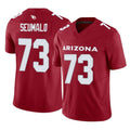 Friene A.Cardinals #73 Isaac Seumalo Player Cardinal Vapor F.U.S.E. Limited Home Game Stitched Jerseys