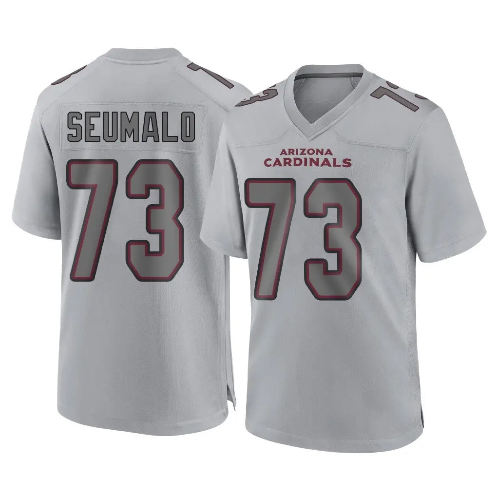 Friene A.Cardinals #73 Isaac Seumalo Player Gray Atmosphere Fashion Home Game Stitched Jerseys