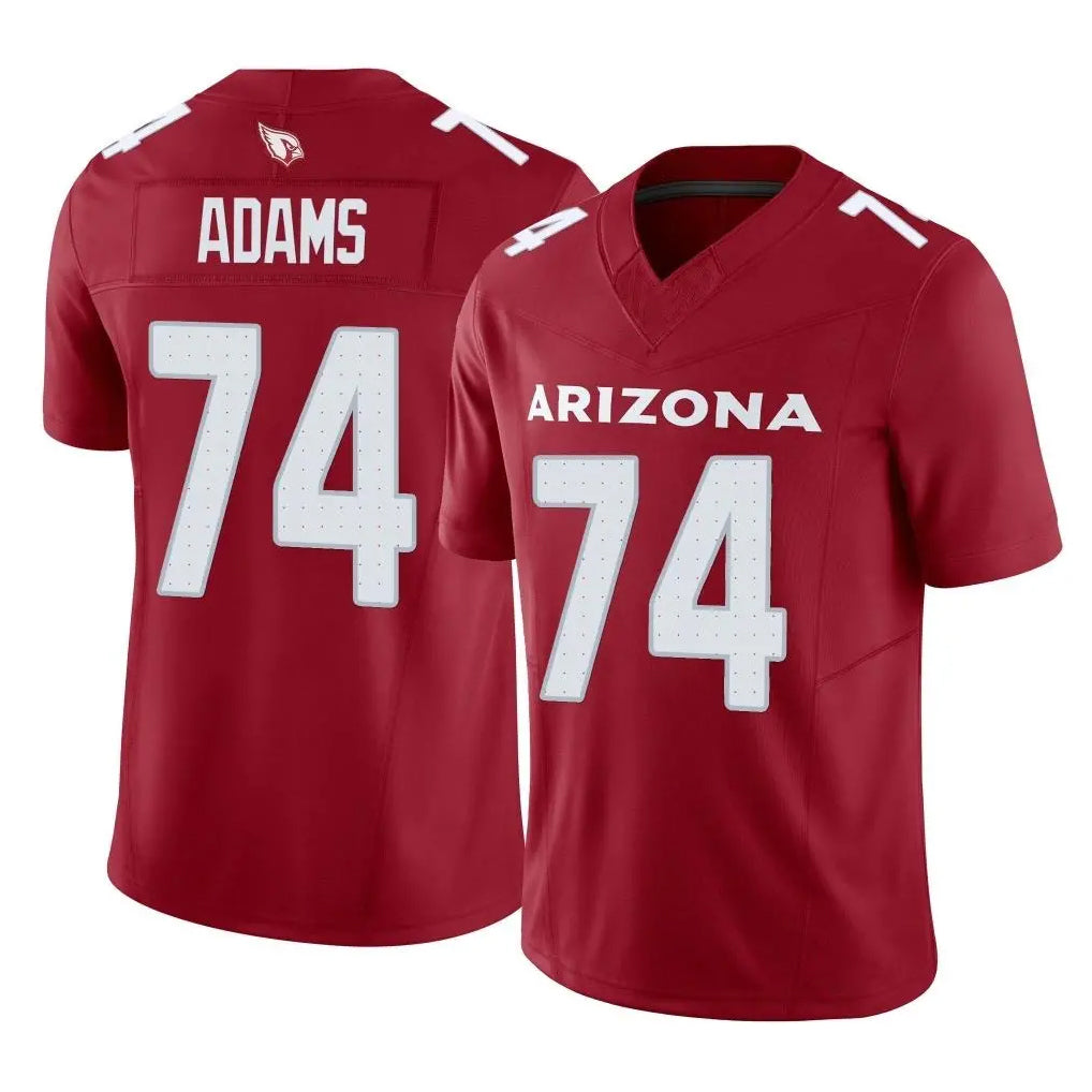 Friene A.Cardinals #74 Isaiah Adams Player Cardinal Vapor F.U.S.E. Limited Home Game Stitched Jerseys