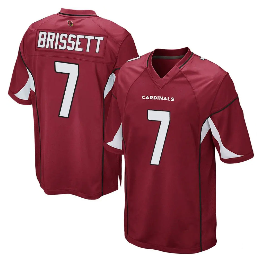 Friene A.Cardinals #7 Jacoby Brissett Player Cardinal Home Game Stitched Jerseys