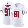 Friene A.Cardinals #91 L.J. Collier Player White Game Home Stitched Jerseys