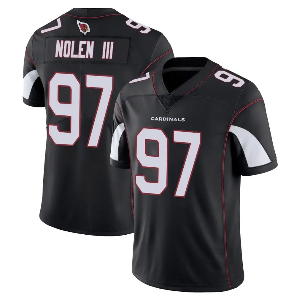 Friene A.Cardinals #97 Walter Nolen III Player Black Vapor Limited Home Game Stitched Jerseys