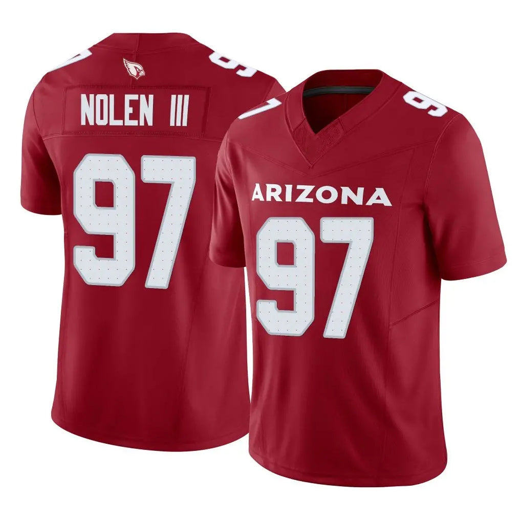 Friene A.Cardinals #97 Walter Nolen III Player Cardinal Vapor F.U.S.E. Limited Home Game Stitched Jerseys