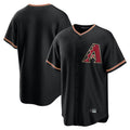 Friene A.Diamondbacks Black Home Game Blank Player Stitched Jerseys