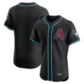 Friene A.Diamondbacks Black Limited Limited Elite Home Game Blank Player Stitched Jerseys
