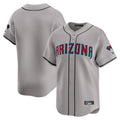 Friene A.Diamondbacks Gray Road Limited Home Game Blank Player Stitched Jerseys