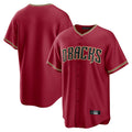 Friene A.Diamondbacks Red Home Game Blank Player Stitched Jerseys
