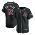 Friene A.Diamondbacks #12 Lourdes Gurriel Jr Player Black Limited Home Game Stitched Jerseys
