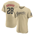 Friene A.Diamondbacks #28 Nolan Arenado Player Tan City Connect Limited Elite Home Game Stitched Jerseys