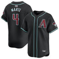 Friene A.Diamondbacks #4 Ketel Marte Player Black Limited Home Game Stitched Jerseys