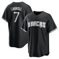 Friene A.Diamondbacks #7 Corbin Carroll Player Black Game Home Stitched Jerseys