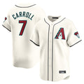 Friene A.Diamondbacks #7 Corbin Carroll Player Black Limited Elite Home Game Stitched Jerseys