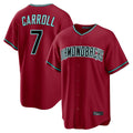 Friene A.Diamondbacks #7 Corbin Carroll Player Red Home Game Stitched Jerseys