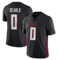 Friene A.Falcons #0 Divine Deablo Player Black Vapor Limited Home Game Stitched Jerseys