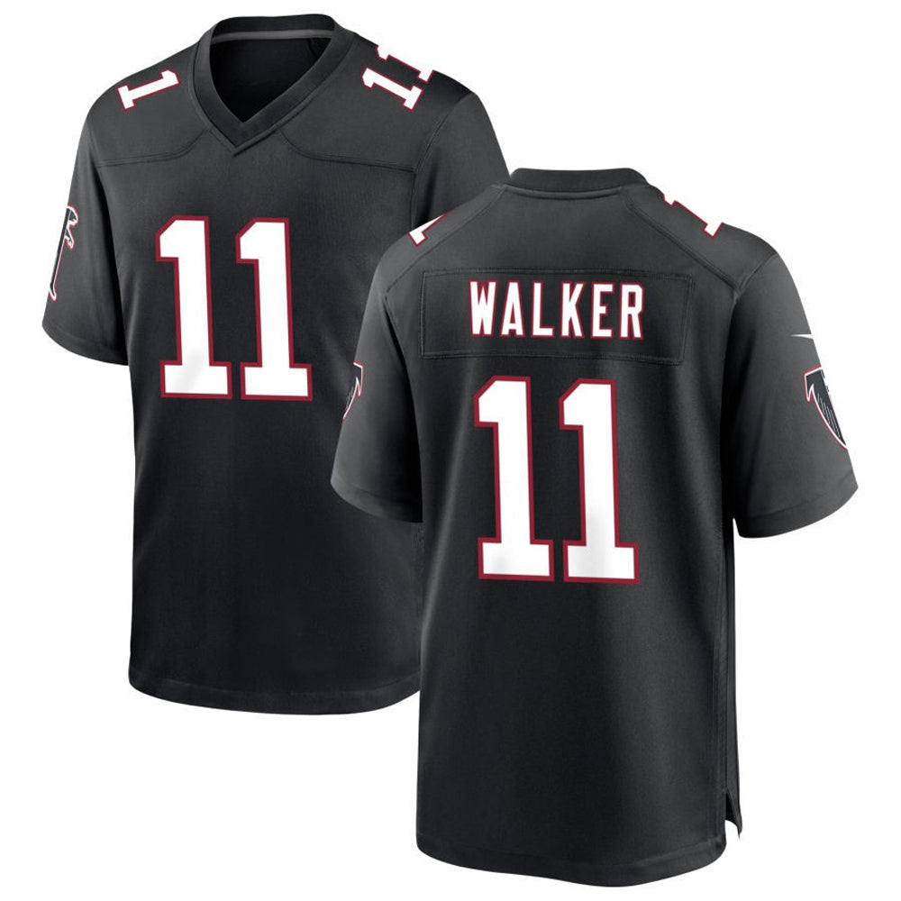 Friene A.Falcons #11 Jalon Walker Player Black Throwback Game Stitched Jerseys