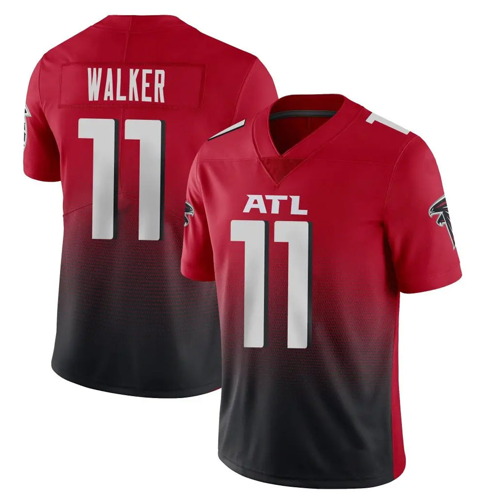Friene A.Falcons #11 Jalon Walker Player Red Vapor Untouchable Limited Home Game Stitched Jerseys